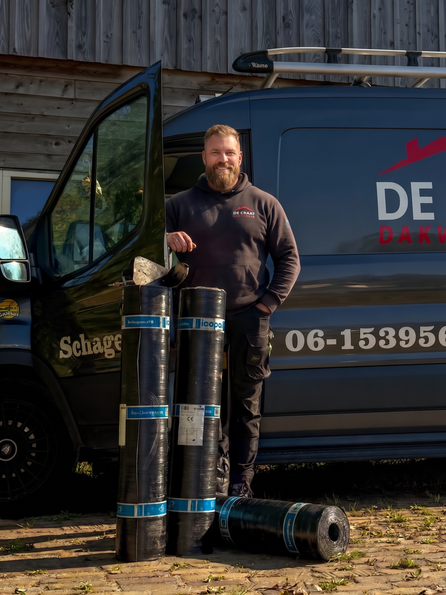 Stefan, allround dakdekker en timmerman